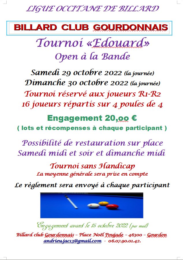 tournoi Edouard 2022